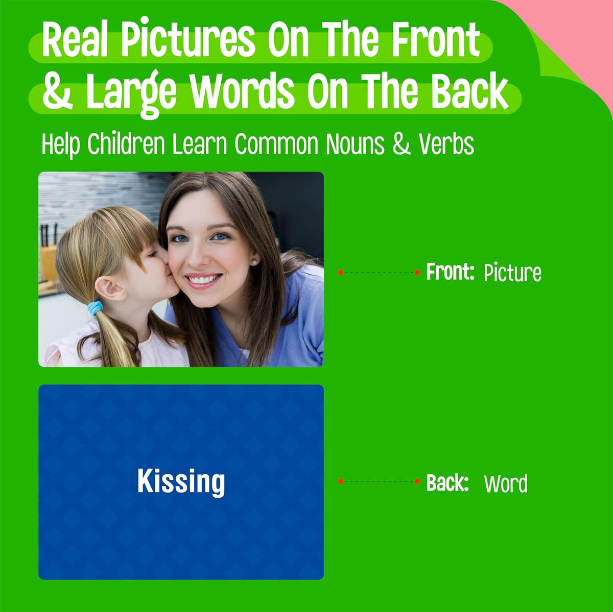 SpriteGru 50 double-sided verb flashcards with action pictures - view 8
