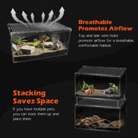 AZV Escape-Proof Tarantula Enclosure - XLarge(15.74*9.84*7.87inch) - image 2