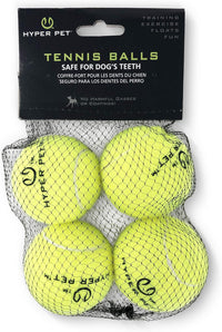 Hyper Pet Mini Extra Small Tennis Balls for Dogs - Green / Regular 2.5" - 4 Pack