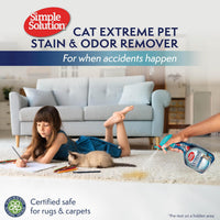 Simple Solution Extreme Stain & Odor Remover - Unscented / 32 Fl Oz (Pack of 2) - image 4