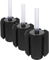 AQUANEAT Aquarium X Large Bio Sponge Filter Breeding Fry Fish Tank – Essentials for Fish - X Large up to 150Gal (Pack of 3)
