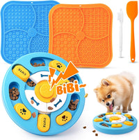 Dog Puzzle Toys with Dog Lick Mat for Small & Medium Dogs – Essentials for Dogs