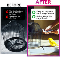 Large Bird Cage Liners, 120 Ink-Free Newsprint Sheets - Standard (20" x 18") - image 4