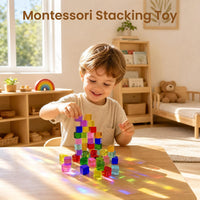 Woodtoe 24 PCS Rainbow Blocks Set - 120PCS Rainbow Blocks - image 2