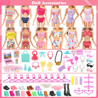 116 Pack Doll Clothes and Accessories for 11.5 inch Doll – Fun for Kids & Family - 11.5 inch (Pack of 2) - image 3
