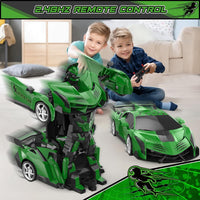 BLUEJAY Transform RC Cars for Boys 3-12 - Green - image 3