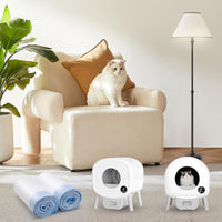 40-Pack Heavy Duty Cat Litter Box Liners for Fsitego & Fumoi - Blue / 40-Pack - image 4