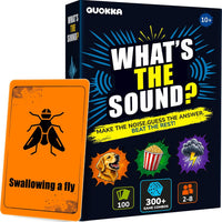 QUOKKA What's The Sound card game with 100 sound challenge cards - view 2
