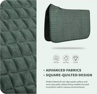 Tackmore Western Saddle Pad Breathable, Shock-Absorbing Saddle Pad