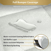 SUV Cargo Liner for Dogs - Trunk Cover with Side Walls for Compact SUV – Essentials for Dogs - Gray / Large (With Flaps) 93" - image 4