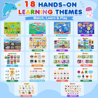 URMYWO Busy Book, 36 Preschool Learning Activities - image 2