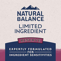Natural Balance Limited Ingredient Adult Grain-Free Dry Dog Food, Reserve Sweet Potato & Venison Recipe, 4 Pound (Pack of 1)