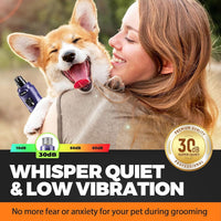 Whisper Quiet Dog Nail Grinder Safe & Stress-Free for Sensitive Dogs - Blue - image 2