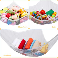 Stuffed Animal Net or Hammock, Stuffed Animal Net - White / 83in - image 3