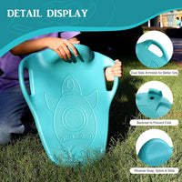 LLYJJKUWL large plastic scooter board for kids with side handles and swivel wheels - view 10