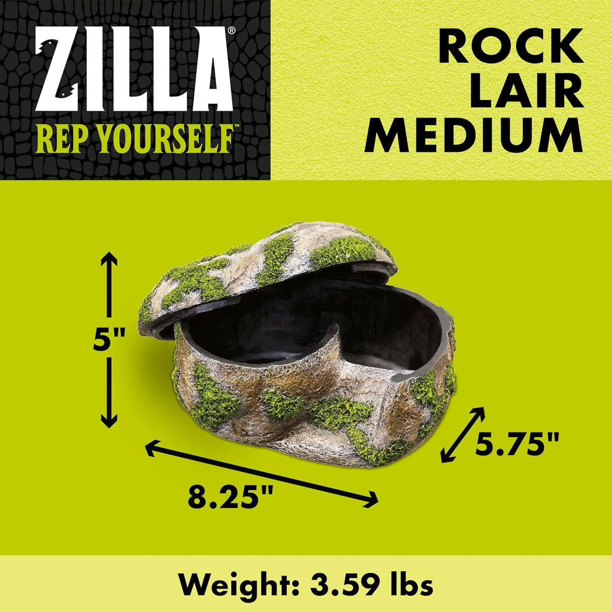 Zilla Rock Lair Naturalistic Hide for Snakes and Lizards - Medium - image 2