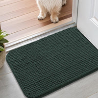Smiry Dog Door Mat for Muddy Paws 30x20 - 24"X16" / Green