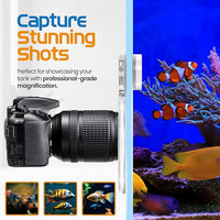 FL!PPER Flipper DeepSee Viewer MAX 5" Coral and Fish Magnifier for Reef Tank and Freshwater Aquarium Photography and Videography - Magnetic Magnifying Glass