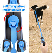 Segarty 26ft Dog Leash Retractable - Blue / 16ft(up to 44 lbs) - image 4