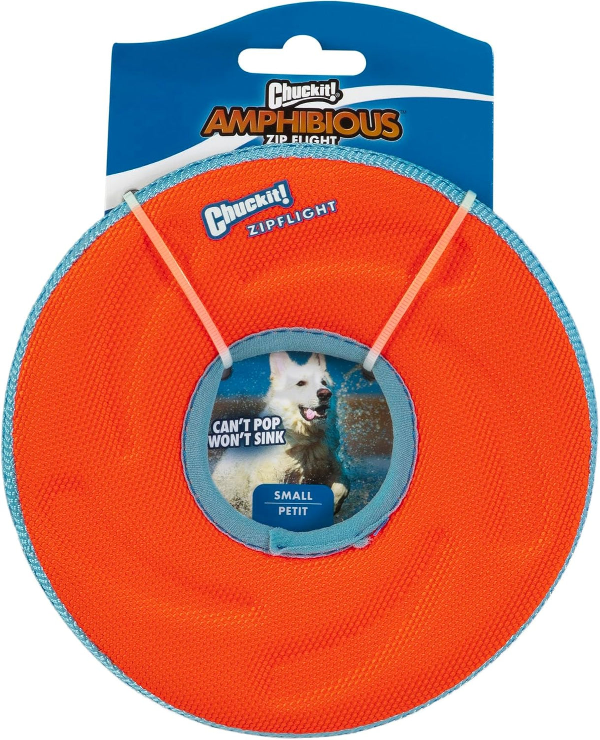 Chuckit! Zipflight Flying Disc Dog Toy, Small - image 2
