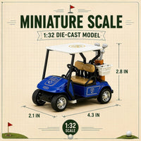 Liberty Imports mini golf cart toys, 12 pack of 4 inch diecast pullback carts in four colors - view 3