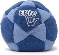 Epic Hacky Saks hand-stitched 32 panel suede foot bag - view 3