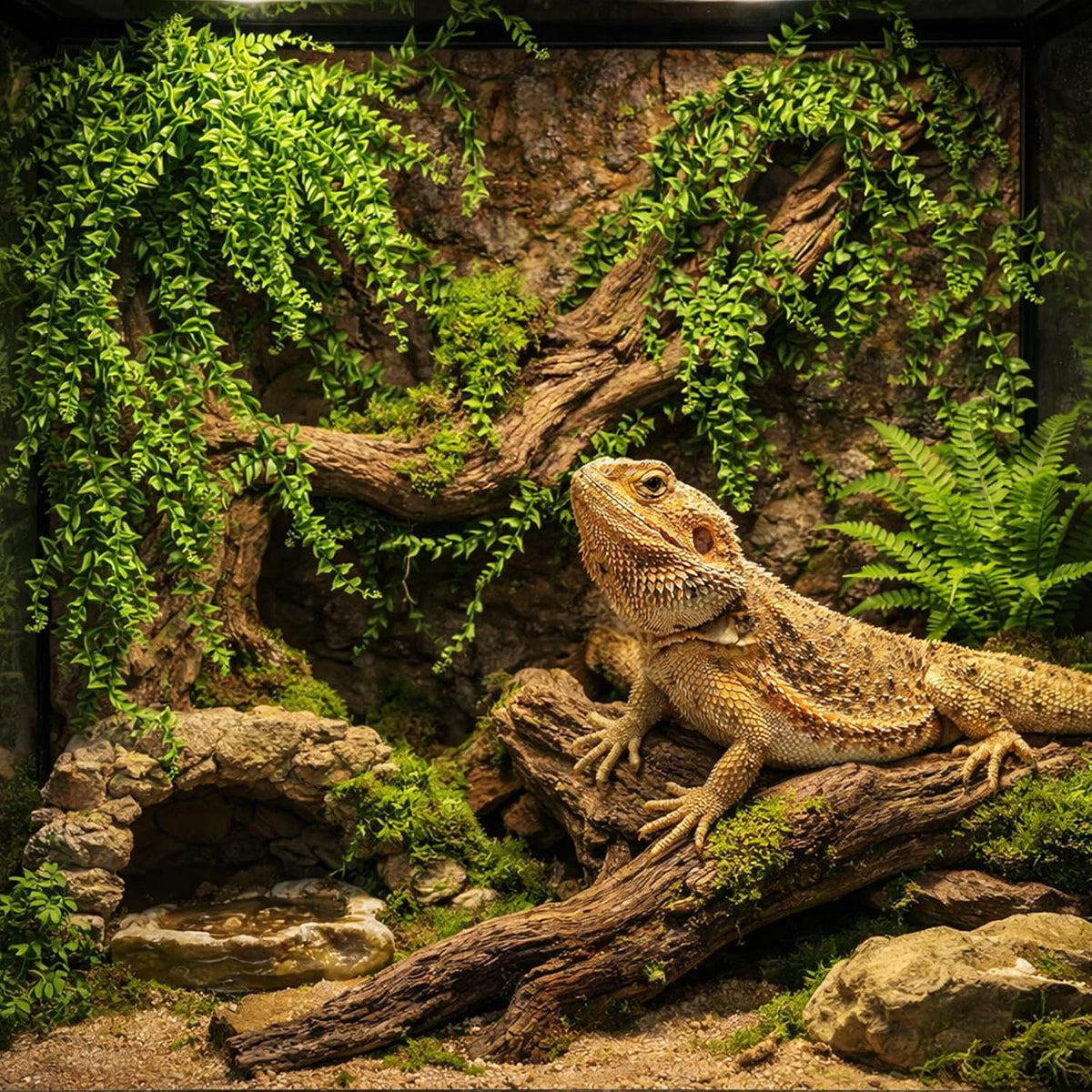 HERCOCCI 2 Pack Reptile Plants - 2 Pack - image 2