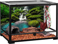 48x18 in Waterfall Terrarium Backdrop Moss Lake Reptile Habitat - 24x12in/60x30cm - image 4