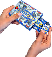 FLAT 2 FAST Original Speed Card Racer - Speed - 1 Pack / Cobalt Blue - image 3
