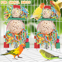 Bird Toys, Cockatiel, Conure, Love Birds, Parakeets - Medium A - image 2