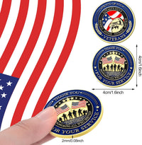 Landical 40 Pcs Military Challenge Coins Collection Set Bulk - Classic - image 2