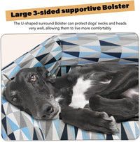 Elevated Dog Bed with Bolster - 6 side Bolster / X-Large - image 2
