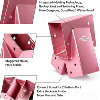 ABUSA heavy duty A-frame swing set brackets with 4 swing hangers and bolts - view 17