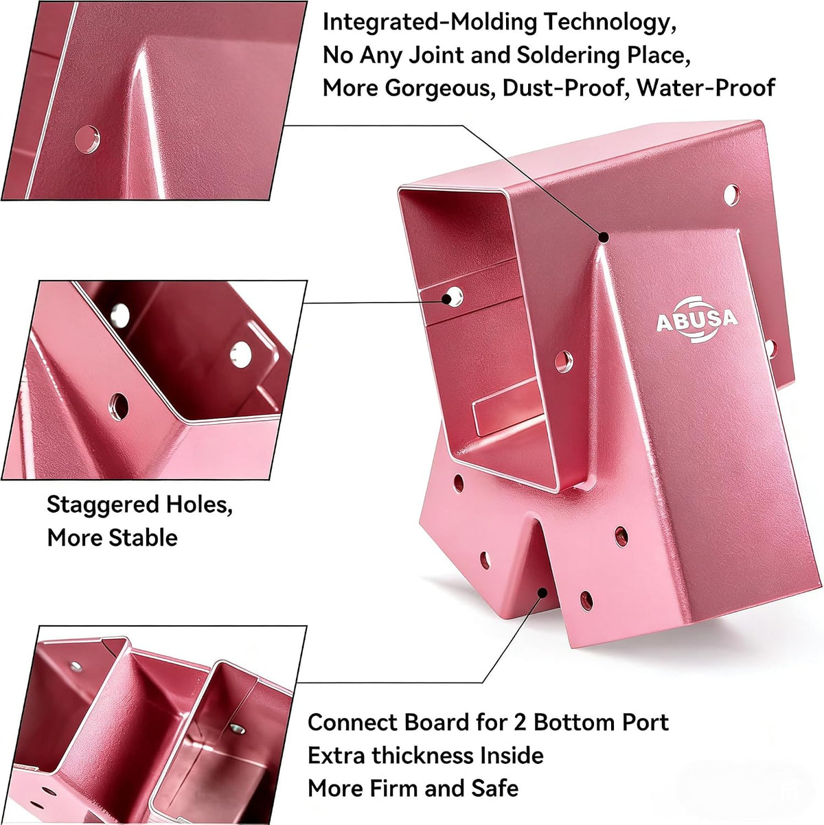 ABUSA heavy duty A-frame swing set brackets with 4 swing hangers and bolts - view 17