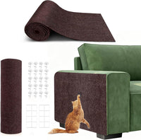 Self-Adhesive Cat Scratching Mat - Brown / 78.7"X15.8"