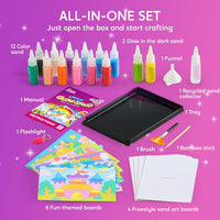 JOVA Klever Kits Glow Sand Art Kits for Kids - image 4