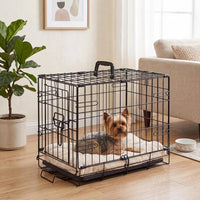 Sweetcrispy 36 Inch Dog Crate, Medium Dog Cage - Single Door / 18.0"L x 12.0"W x 14.0"H - image 2