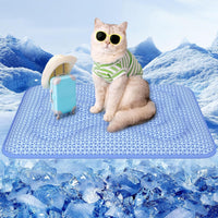 Thickened Cooling Mat for Dogs, Suitable for All Seasons - Blue / S