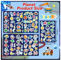 DUJAA 640-piece fall stickers for kids with pumpkins, leaves and scarecrows - view 29