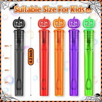 SpringFlower 36-pack of mini Halloween bubble wands in 4 colors - view 6