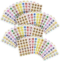 Scratch and Sniff Stickers, 12 Different Scents - 48 Sheets