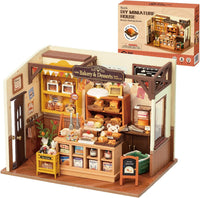 Rolife Baking Kitchen DIY miniature house kit lit with LED light - view 2