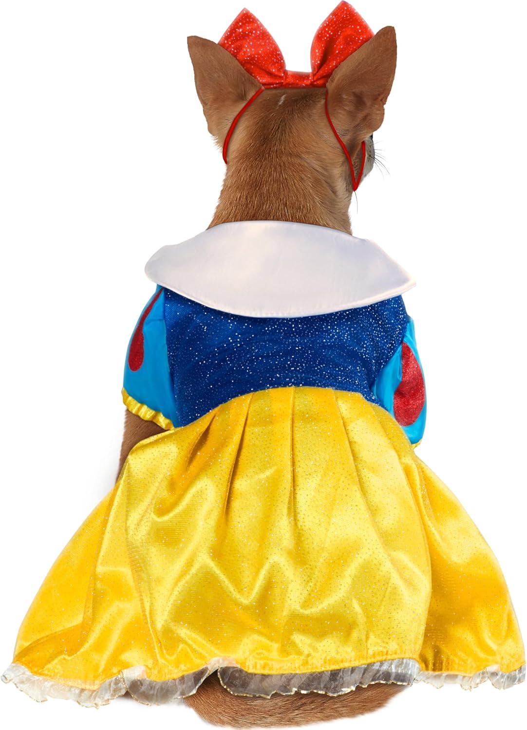 Rubies at Party City Disney Princesses: Snow White Pet Costume - Small / Snow White - image 3