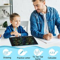 Hockvill LCD Writing Tablet for Kids 8.8 Inch - 13"W x 10"H / Blue - image 3