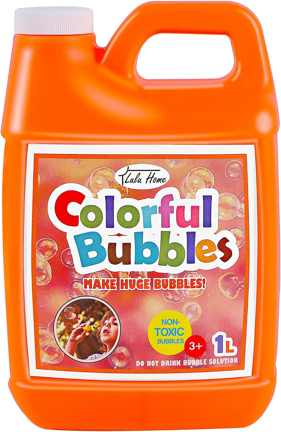 Lulu Home 33.8 OZ/1 L Concentrated Bubble Solution - Orange