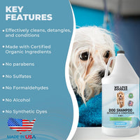 We Love Doodles Dog Shampoo Half Gallon, Cleans & Detangles - Ocean Breeze - image 2