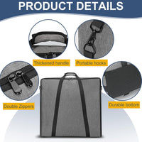 24" Dog Fence Storage Bag for Camping & RV Trips Comfortable Carry – Essentials for Dogs - Grey / 25"×7"×25" - image 4