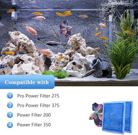 Aquarium Filter Cartridge 4 Pack Rite-Size C Filter Replacement Cartridges Compatible with PRO Power Filters 275/375 /Power Filters 200/350