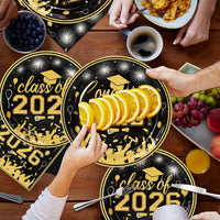qonimi Halloween plates and napkins set, 75 piece disposable tableware - view 30