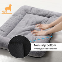 Dog Crate Pad Washable Dog Bed for Crate Medium Cozy Mat 36-Inch Gray – Essentials for Dogs - 36.0"L x 23.0"W x 1.0"Th / gray - image 4